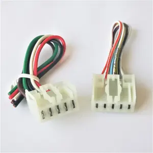 Arnés de cableado eléctrico para motocicleta y coche, conector hembra de 5 pines de 5,0mm, DJ7051Y-5-21 carcasa de plástico automotriz