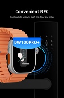Reloj Inteligente DW100ultra con GPS, WIFI, NFC, Desbloqueo por Huella Dactilar, Pantalla Táctil Android, SIM, AMOLED 180 °   Reloj con Cámara Giratoria