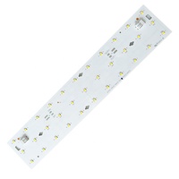Module LED linéaire 280x55mm Zhaga Série, carte PCB CEM-3 de haute qualité, SMD3030LED DC33V, 5000K avec lentille pour éclairage intérieur.