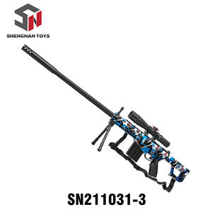 ปืนยิงบาร์เร็ตต์สไนเปอร์โมเดลปืนเจลพร้อมคุณสมบัติการยิงท่อไอเสียสำหรับของเล่นเด็กทุกเพศ - Product Image 3