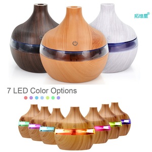 Top người bán hạt gỗ thiết kế độ ẩm xách tay <span class=keywords><strong>mini</strong></span> 300ml hương thơm khuếch tán độ ẩm - Product Image 4