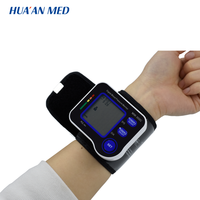 HUAAN Portable Electric Digital Automatic Wrist Blood Pressure Monitor with 60 Groups Memory
