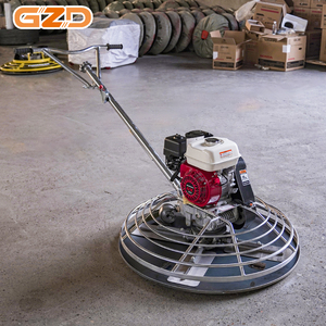 GZDカスタマイズ100型ガソリンコンクリートフィニッシャー5.5HPスムースコンクリート道路床面パワートロウェルマシン - Product Image 1