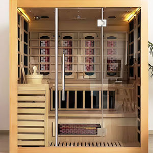 Sauna Infrarroja de Lujo con Envío Marítimo Económico, Fabricante de Saunas de Alta Calidad, Sauna Interior de Lujo Personalizada para 2 Personas - Product Image 5