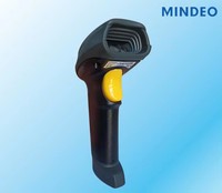 Lecteur de codes QR filaire portable Mindeo MD6600-HD à haute densité 1D/2D avec capteur CMOS 120 ips, compatibilité USB RS-232, 640x480