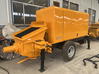 Offre Spéciale Portable Diesel Pompe à Béton Mini Pompe à Béton avec Bon Prix Produit de Haute Qualité