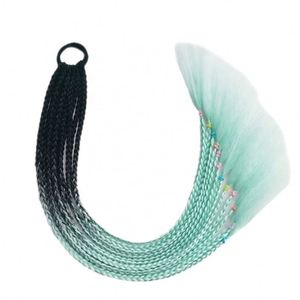 Cola de Caballo Trenzada Sucia para Mujer, Banda Elástica de Goma, Accesorios PARA EL Cabello, Diadema de Peluca, 60cm - Product Image 5