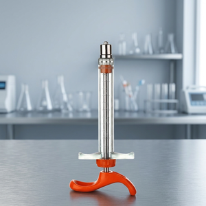 Seringue vétérinaire en plastique réglable et réutilisable HJ, prix usine, pour bovins et caprins – Injection animale durable, capacité 10-50 ml - Product Image 3