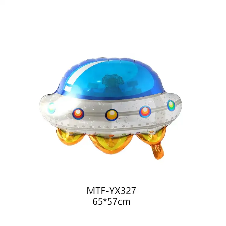 Оптовая продажа, алюминиевая пленка, майларовые шары, воздушные шары, мультяшный воздушный шар из фольги, надувной Гелиевый шар в виде НЛО