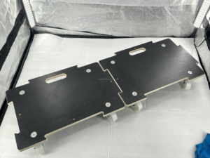 Plywood <strong>Wooden</strong> <strong>Dolly</strong> Platform <strong>Cart</strong> 250kg Load Capacity Portable Foldable 4 Wheels Assemblable - Product Image 3