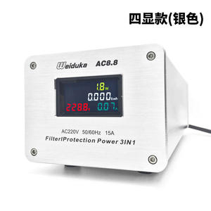 Filtre d'alimentation standard européen Prise universelle 10 bits pour purificateur d'énergie Norme américaine duplex à 2 étages avec protection contre les surcharges - Product Image 6