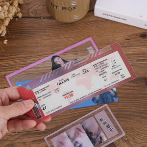 Tarjetas Fotográficas Transparentes Personalizadas de Instagram, Tarjetas de Cumpleaños de PVC, Tarjetas Fotográficas de Bangtan Boys, Fotostrips para Regalos - Product Image 6