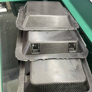 OEM 맞춤형 탄소 섬유 제품 맞춤형 CNC 절단 형태 탄소 섬유 부품 구조용 탄소 섬유 구성 요소 - Product Image 2