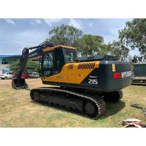 Nueva excavadora sobre orugas Hyundai HX215 con motor Cummins original 20T, excavadora confiable de alto rendimiento - Product Image 2