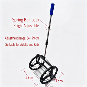 Red Circular de Plástico para Recoger Pelotas de Tenis con Mango Extensible para Uso Universal - Product Image 5