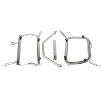 Support de sacoche latérale en acier inoxydable pour moto Haojue Suzuki DL650XT, côté droit, pour échappement