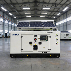 Station d'alimentation portable Leton, système d'énergie solaire mobile, système d'alimentation de secours solaire auto-deployant - Product Image 1