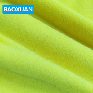 Haute qualité tricot 100% polyester couverture de bébé en gros vêtements <span class=keywords><strong>jaune</strong></span> tissu <span class=keywords><strong>polaire</strong></span> micro <span class=keywords><strong>polaire</strong></span> - Product Image 5
