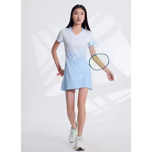 เสื้อโปโลฟิตเนสสำหรับผู้หญิงขายส่ง น้ำหนักเบา เหมาะสำหรับออกกำลังกาย เล่นกีฬา แบดมินตัน เทนนิส กระโปรงกางเกง กระโปรงปิคเคิลบอล - Product Image 1