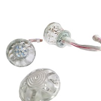 Éclairage LED Cabochon Premium pour Manèges de Fête Foraine, Étanche, 24V, 60mm, Lumière Ponctuelle, Carnaval Pixel