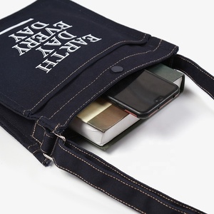 Bolso de lona portátil de un hombro para mujer, bolsa grande de ocio para estudiantes universitarios - Product Image 3