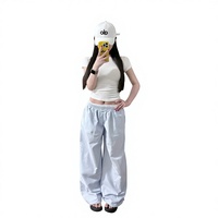 T-shirt personnalisable décontracté style urbain coupe classique 100 % coton respirant séchage rapide uni à manches courtes pour femme