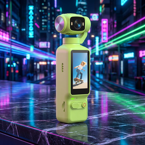 Cámara Deportiva Portátil, Videocámara 1080P con Cabezal Giratorio, Carga Tipo C, Batería de 1800mAh para Grabación de Viajes, Cámara de Mano - Product Image 1