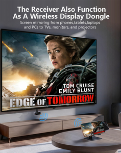 Không dây <span class=keywords><strong>HDMI</strong></span> 4K hiển thị <span class=keywords><strong>adapter</strong></span>, Wifi TV Dongle Hỗ trợ Miracast, Airplay, dlna-màn hình gương video và âm thanh một cách dễ dàng - Product Image 4