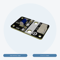 Module de capteur de vibrations haute sensibilité, détection numérique des impacts et mouvements, carte à 3 broches pour alarme de sécurité Arduino