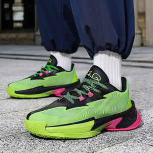 Cement <strong>Outdoor</strong> <strong>Basketball</strong> <strong>Shoes</strong> Unisex Breathable Wear-resistant Cushioned Non-slip Professional Practical Sports <strong>Shoes</strong> Large - Product Image 4