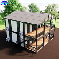 Construction rapide de villa de luxe à ossature en acier de style moderne haut de gamme avec prise en charge de la personnalisation