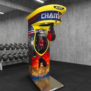 Musin in OIN perated ame Ames unching lecltimate leclectronic icickets demedemption Boxing unch machine rcade ame oxoxing achachine - Product Image 1