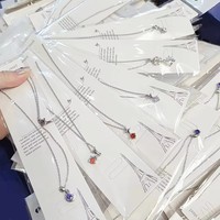 Collier géométrique en acier inoxydable plaqué or pour femme, chaîne à maillons tendance, prix bas, directement de l'usine, cadeau unisexe