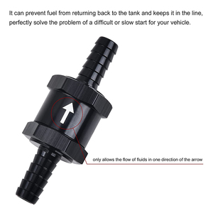 Van kiểm tra không quay trở lại nhôm 6mm 8mm 10mm 12mm van kiểm tra một chiều Tương thích với van kiểm tra dòng xăng và dầu diesel - Product Image 6