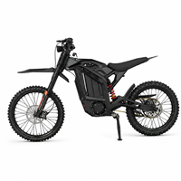 Moto tout-terrain électrique 72V 36Ah, puissance de pointe 8000W, vitesse maximale 85 km/h, cadre en alliage d'aluminium forgé
