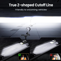 Nouveau phare LED Premium 7 pouces 12V IP67 étanche 12000LM avec faisceau HI/LO et DRL Angel Eye pour Lada Niva Road 4x4