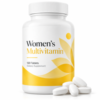Fournisseur Fabricant – Multivitamines pour Femmes, 120 Comprimés, Formule Sans DCD ni DHT, pour Nutrition Quotidienne et Soutien Cognitif – OEM ODM