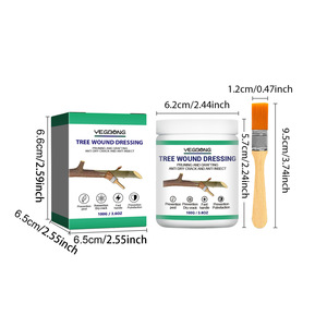 Pasta para Curar Heridas en Árboles, para Injertos y Podas, Protege a los Árboles de Plagas, Grietas y Podridones, Fórmula Natural de 100g - Product Image 2