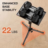 Trépied de support pour projecteur Kingjoy réglable en hauteur 155 cm 5 kg léger, support de sol pour ordinateur portable, bureau, maison, scène