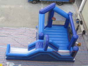 ปราสาทเป่าลมยักษ์ทำจาก PVC รับน้ำหนักได้ 800 กก. สำหรับ 12 คน - Product Image 4