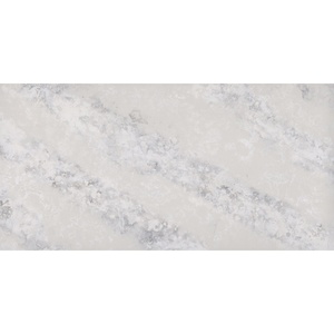 Calacatta หินควอตซ์เทียมแผ่นคอนกรีตโบราณขนาด3200*1600*18มม. พื้นผิวขัดด้านบน - Product Image 1