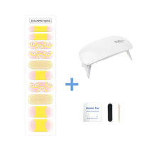 Top vendeur Art décalcomanies adhésif facile à appliquer semi-durci Gel ongles avec la lumière UV longue durée oeil de chat Uv Gel Gail bandes