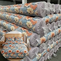 Tissu en microfibre 100% polyester 90 g/m² résistant aux déchirures, imprimé numérique 5D, pour draps de lit – Vente en gros à prix abordable