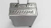 Valise de voyage en aluminium aviation moulé sous pression motif écailles de dragon 20/24 pouces, bagage à main OEM ODM, ensemble de bagages