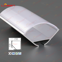 Profilé carré en aluminium série 6000 LvSen LS-082 30x30mm, tempérage T3-T8, pour applications décoratives, avec couvercles et embouts en PC
