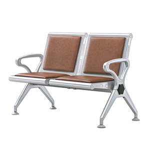 Silla de Espera Yijiahao de Tres Plazas con Reposabrazos de Acero Laminado en Frío para Aeropuertos - Product Image 3