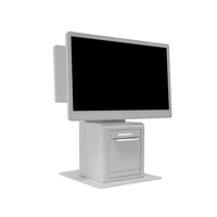 Sistema POS de Pantalla Táctil de 15.6 Pulgadas, Económico, con Caja Registradora, Procesador I5, Todo en Uno, para Minoristas y Restaurantes, Terminal POS, Máquina de Facturación