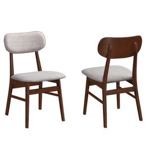 Chaise de salle à manger de restaurant à cadre en bois de hêtre massif à dossier haut de conception américaine avec expédition de porte à porte Taxes gratuites Service DC-338 - Product Image 3