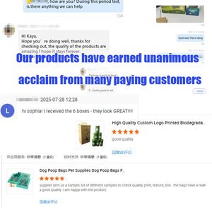 맞춤 인쇄 플라스틱 재사용 가능 휴대용 생분해성 강아지 배변 봉투 - Product Image 3