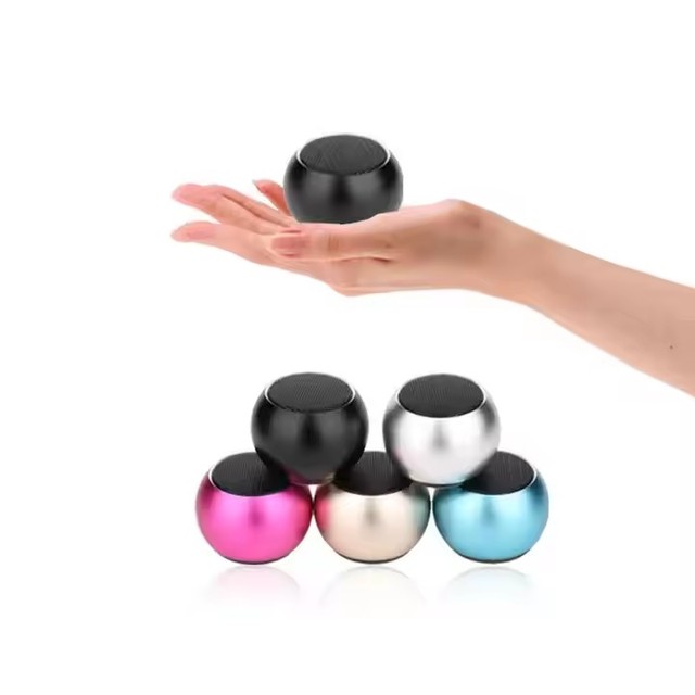 M3 Wireless Portable BT Mini Speaker Bass Loud Sound Hifi Music Blue 1 Inch Mini Outdoor Portable Wireless Speaker TF Card TWS
